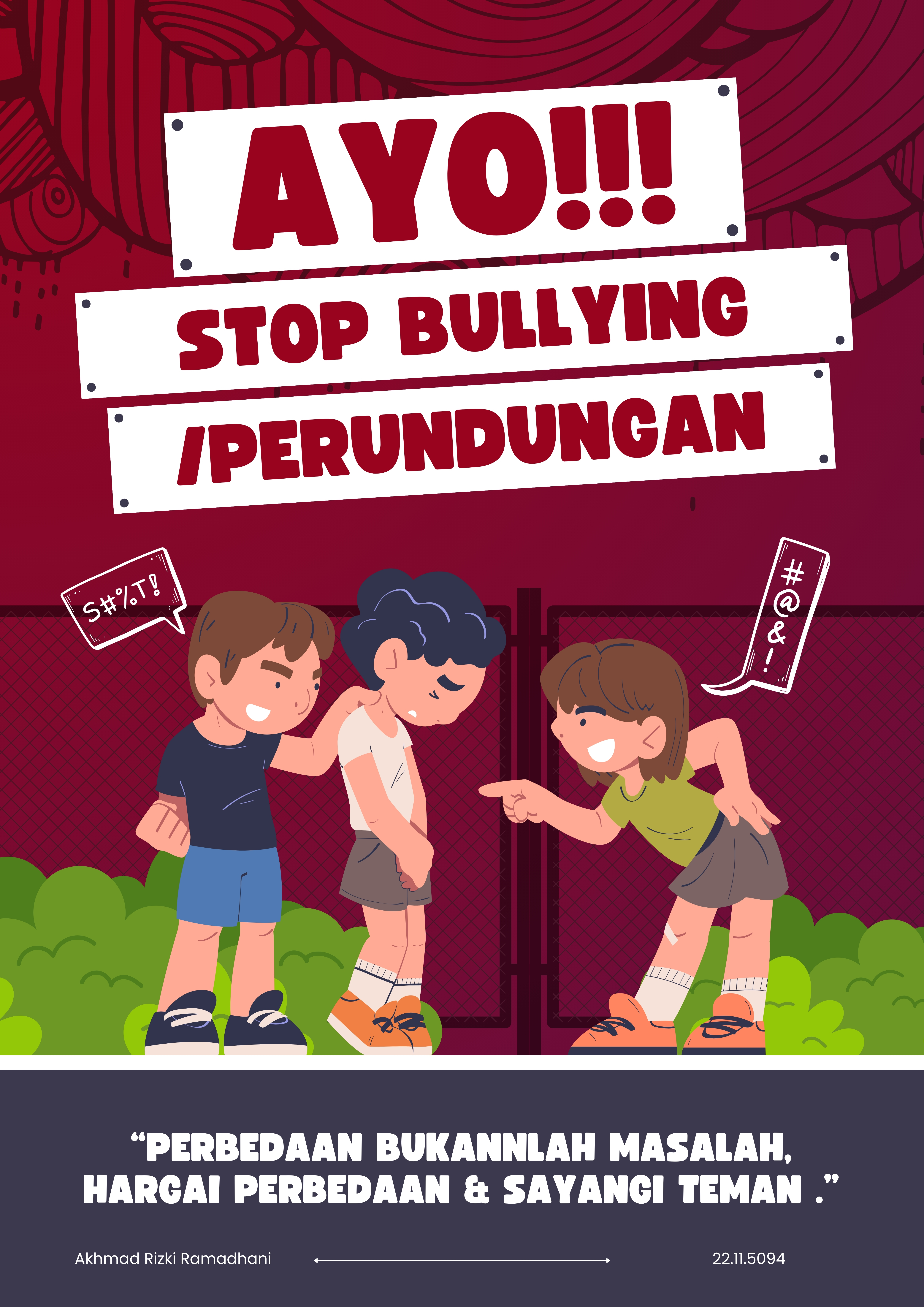Pamflet Stop Bullying